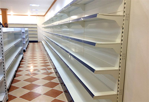 Estanterías metálicas para tiendas